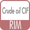 CIF crude prices (JCC forecasts, preliminary trade data)